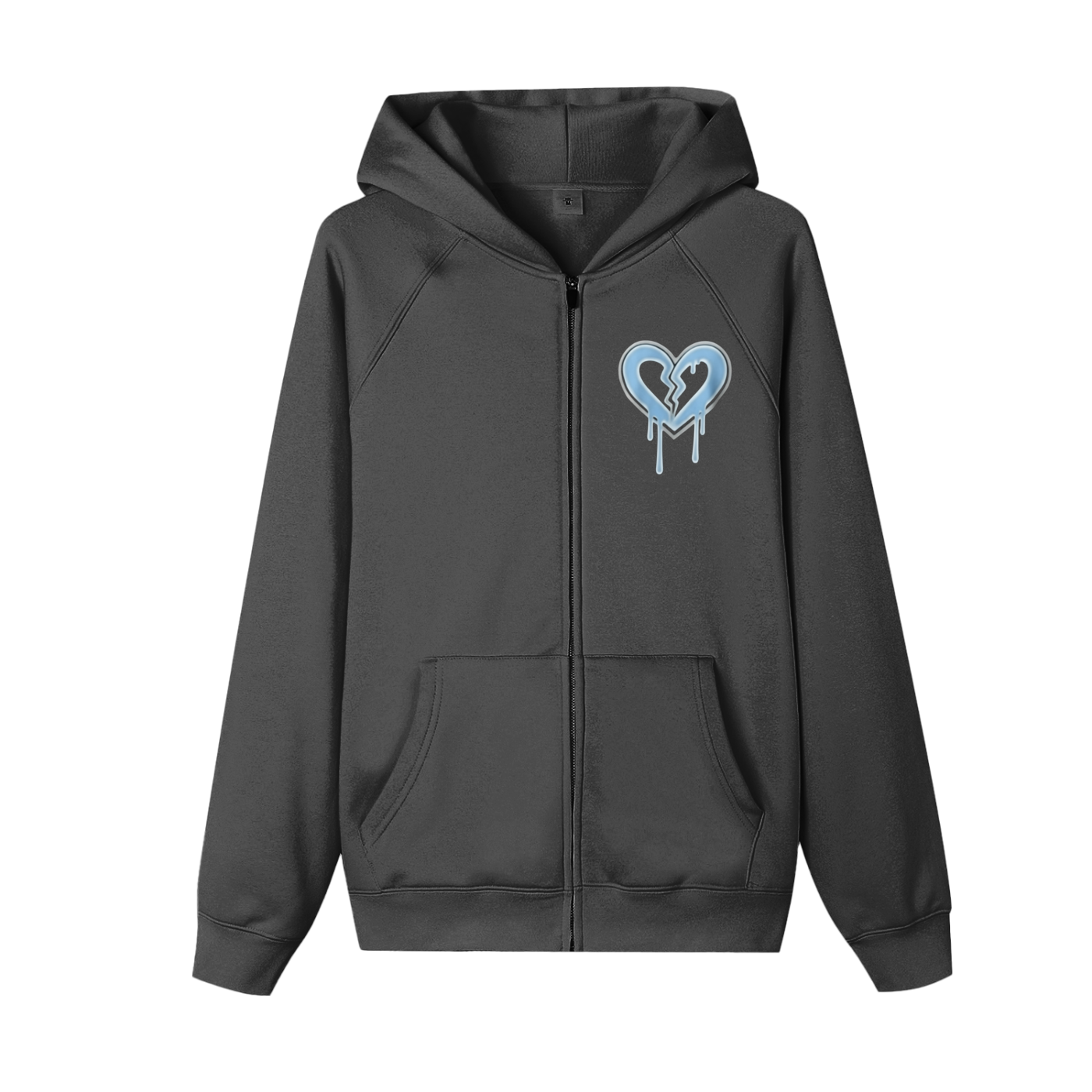 Essential Zip-up Fleece Hoodie