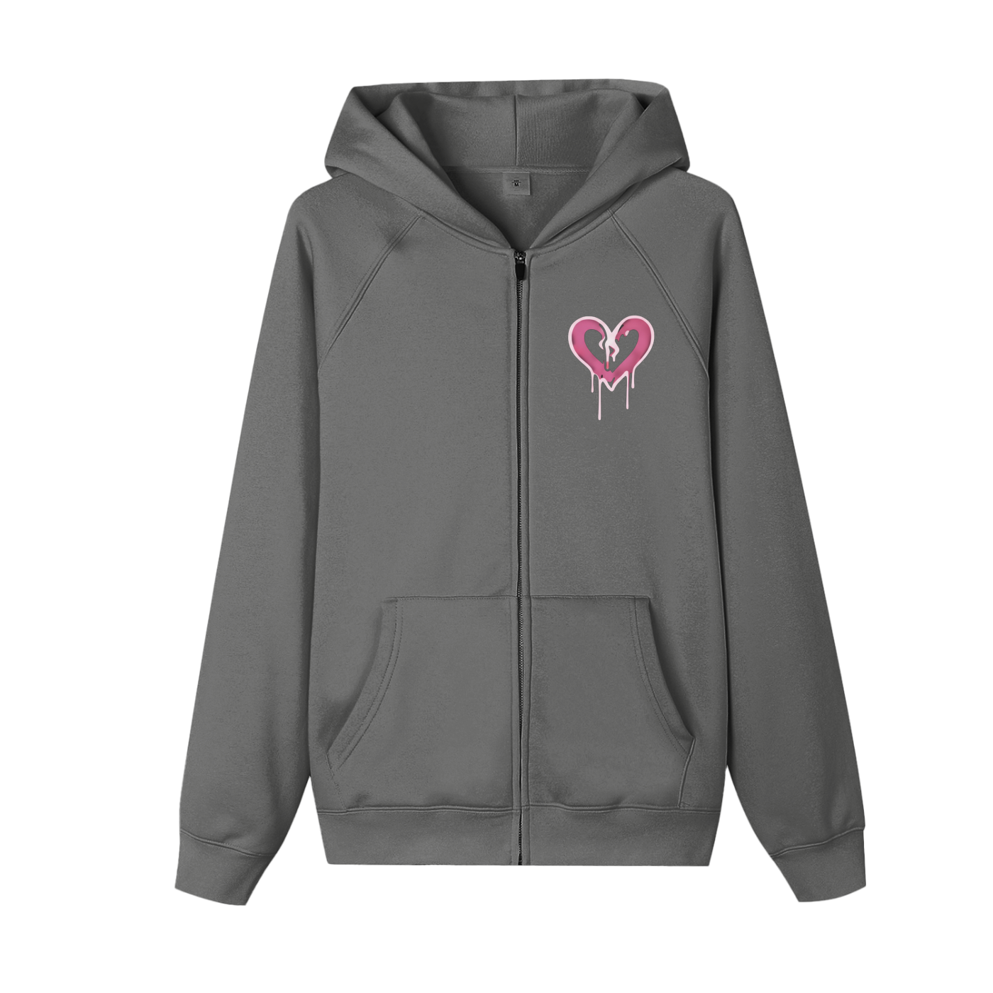 Essential Zip-up Fleece Hoodie