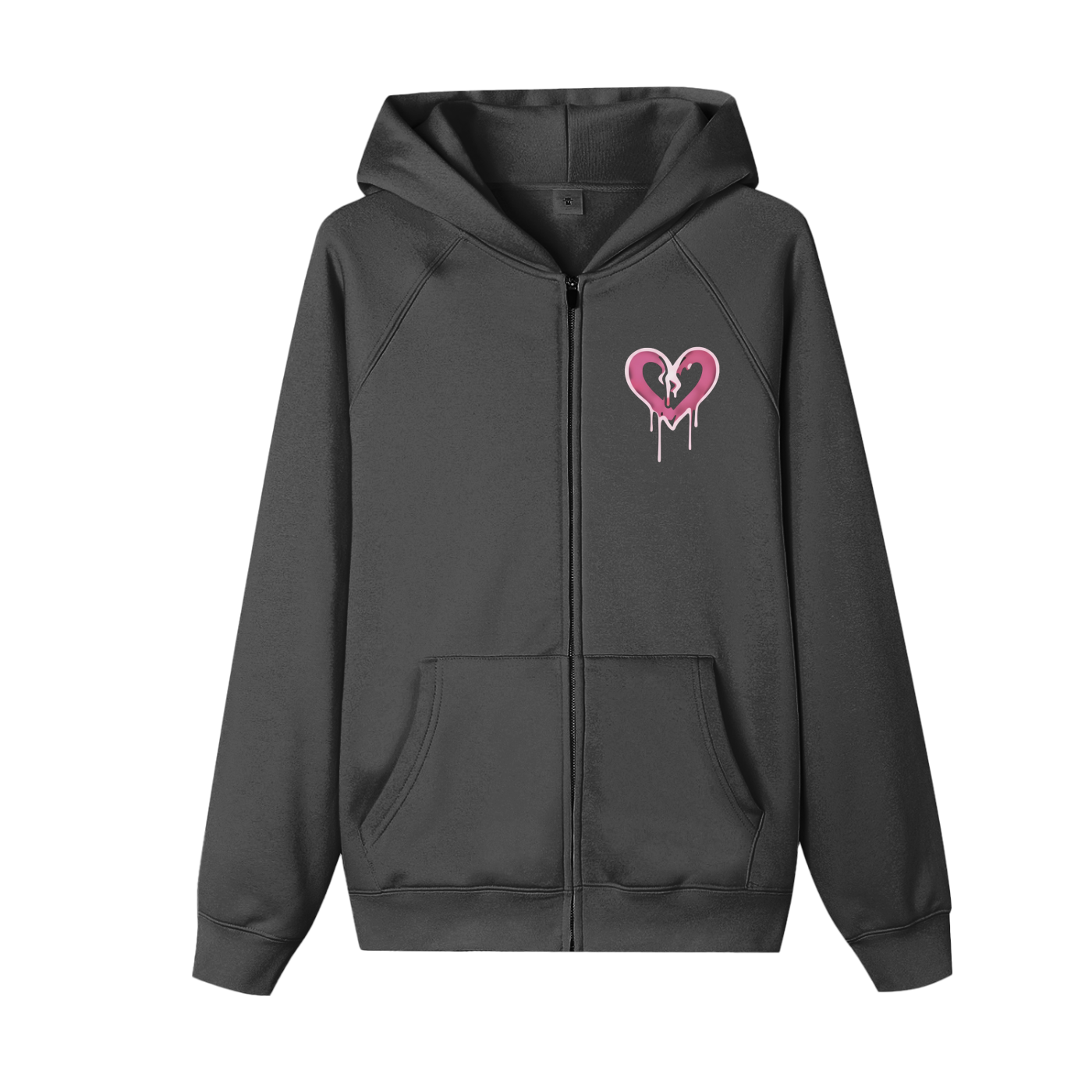 Essential Zip-up Fleece Hoodie